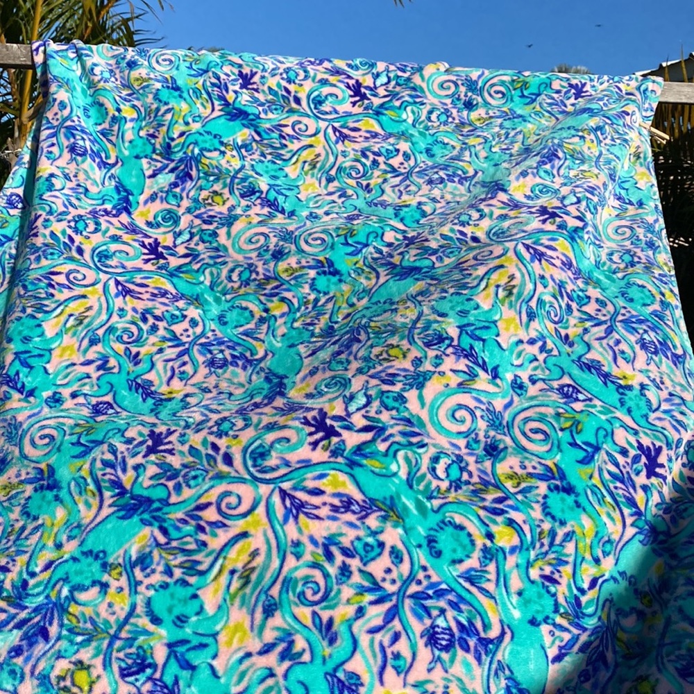 Lilly Pulitzer blanket